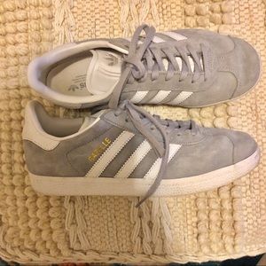 Adidas Women’s Gray Gazelles